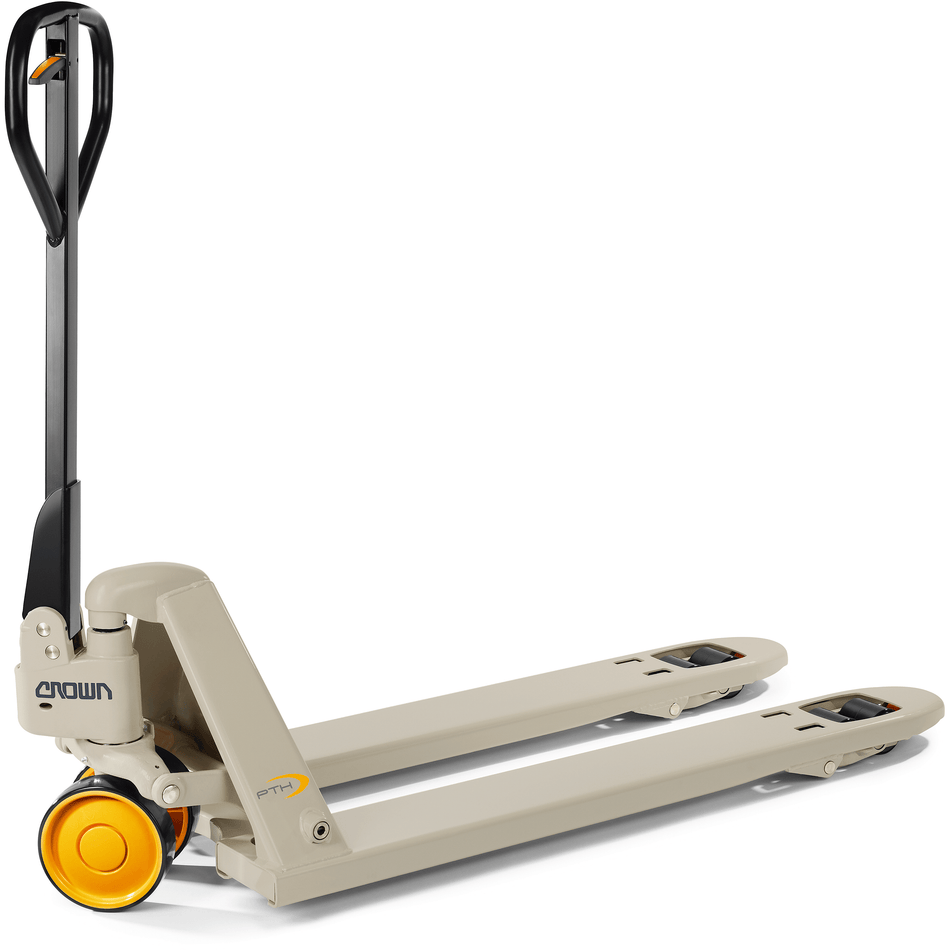 Crown PTH 50 Series Hand Pallet Truck, Load Capacity 2,300 kg, Fork L 1,150 mm x W 520 mm, Single Polyurethane Load Wheels